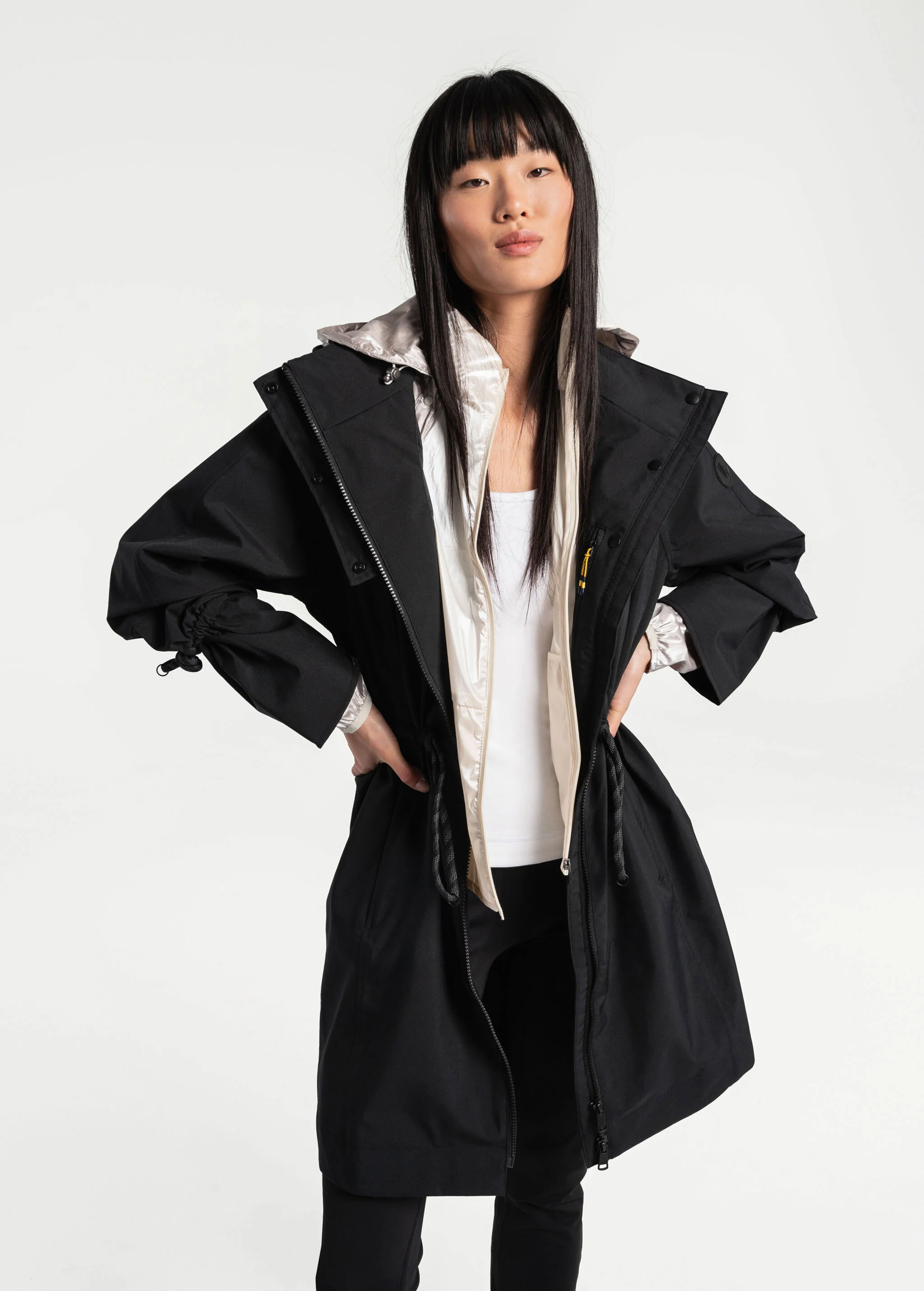 Piper Oversized Packable Rain Jacket - Image 30
