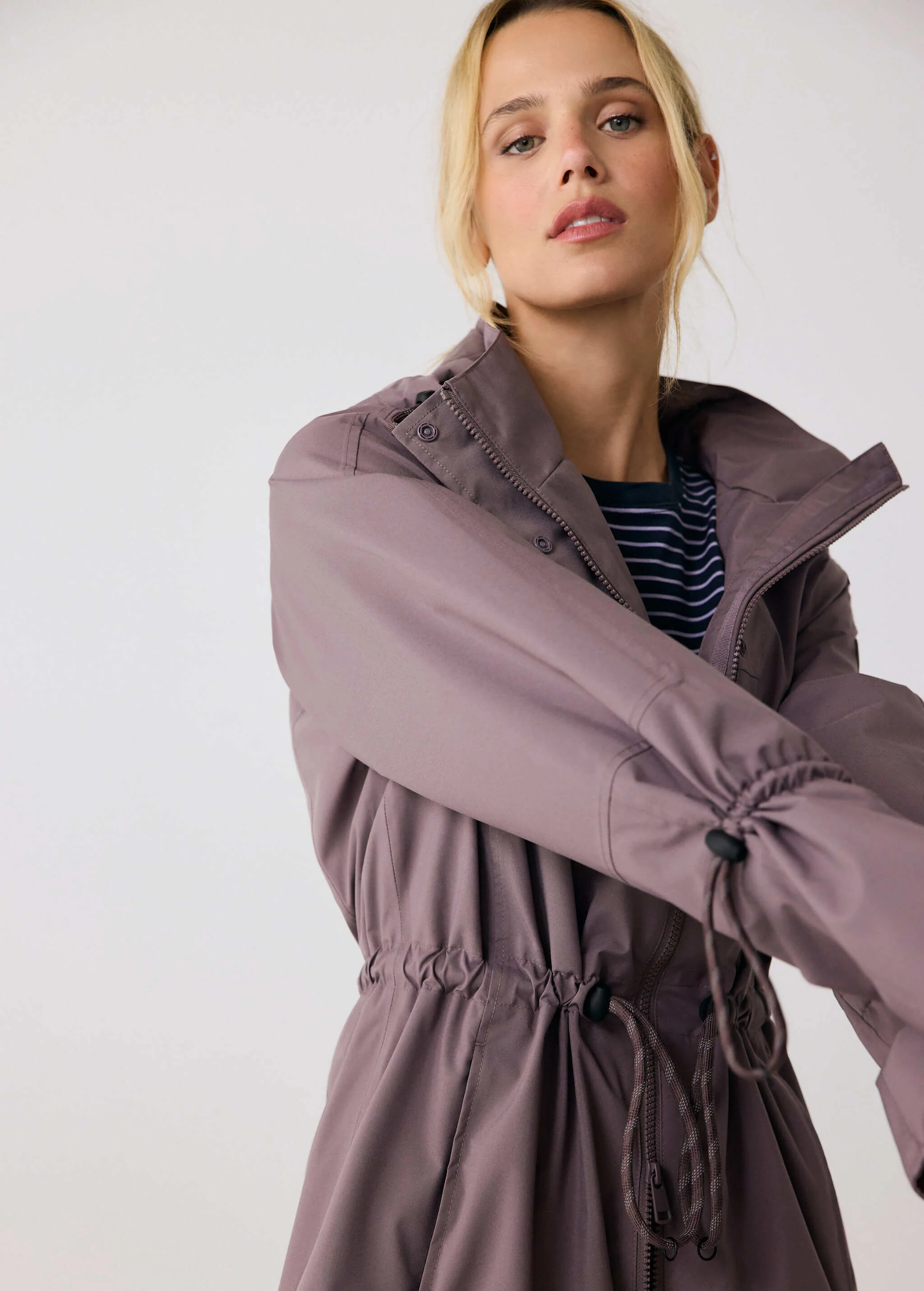 Piper Oversized Packable Rain Jacket - Image 34