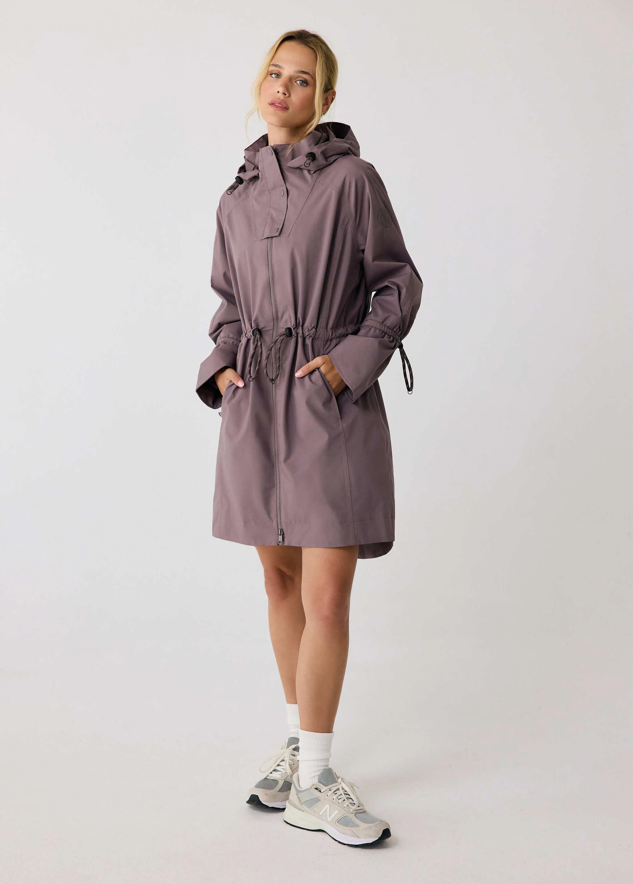 Piper Oversized Packable Rain Jacket - Image 35