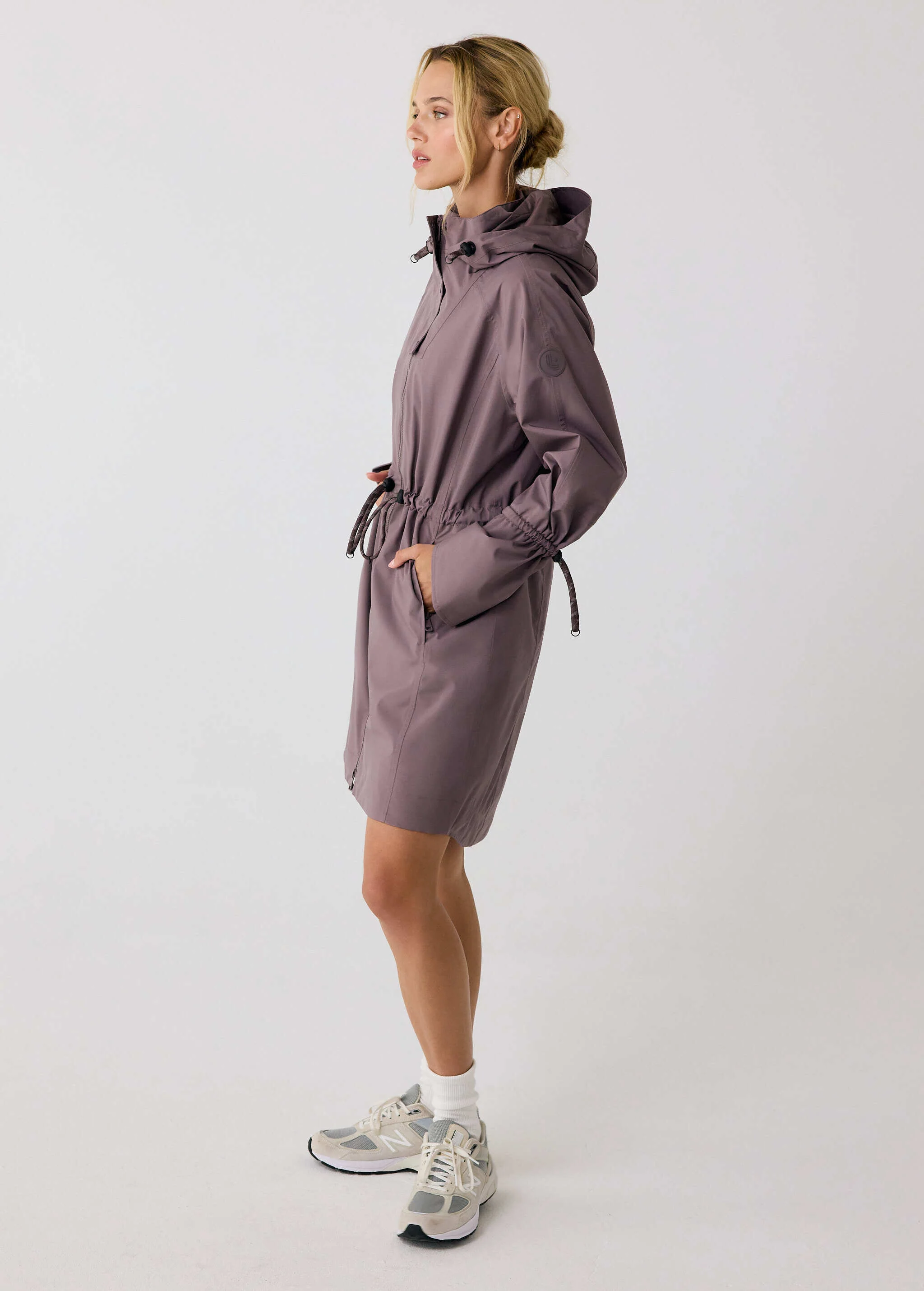 Piper Oversized Packable Rain Jacket - Image 36