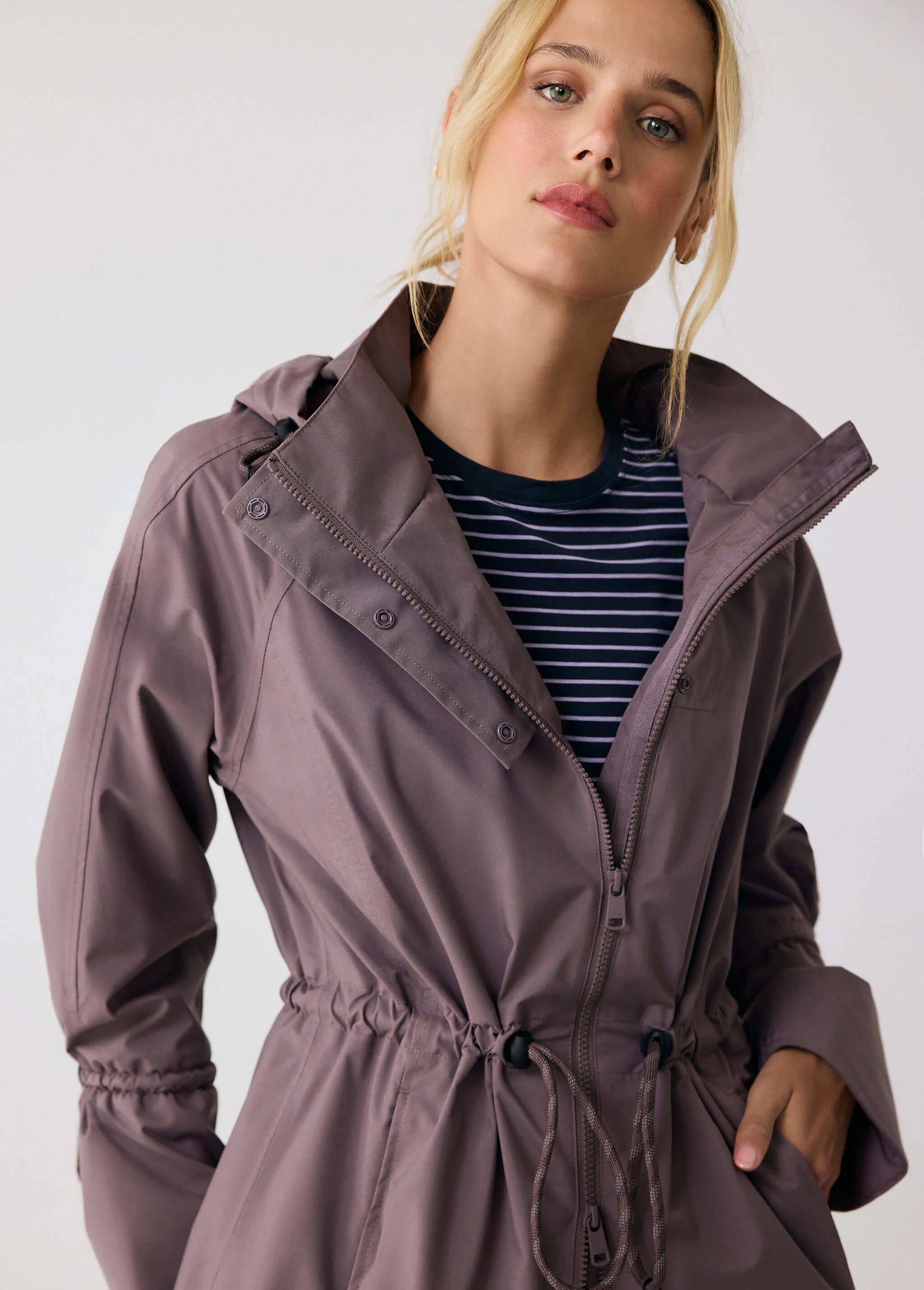 Piper Oversized Packable Rain Jacket - Image 38
