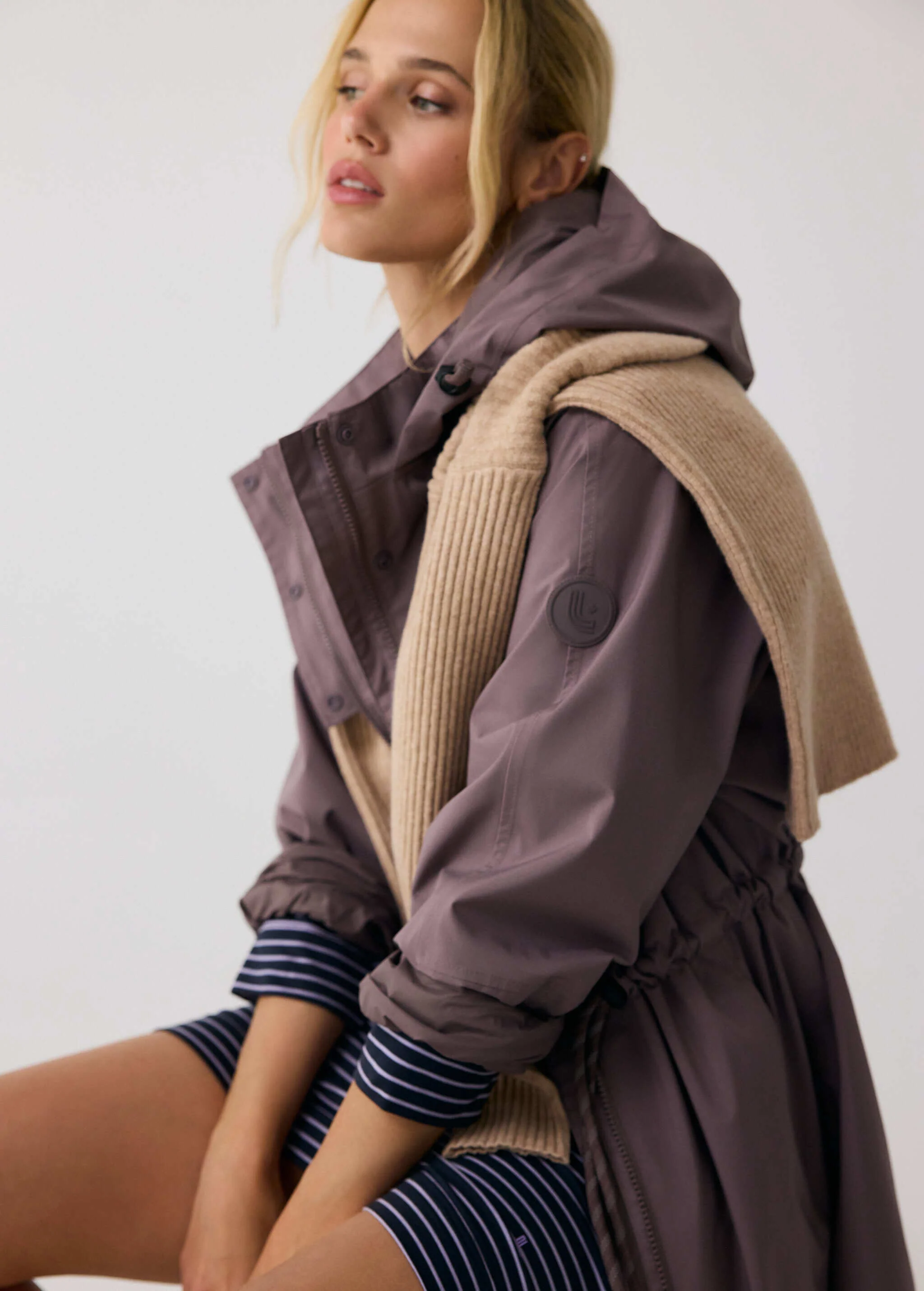 Piper Oversized Packable Rain Jacket - Image 39