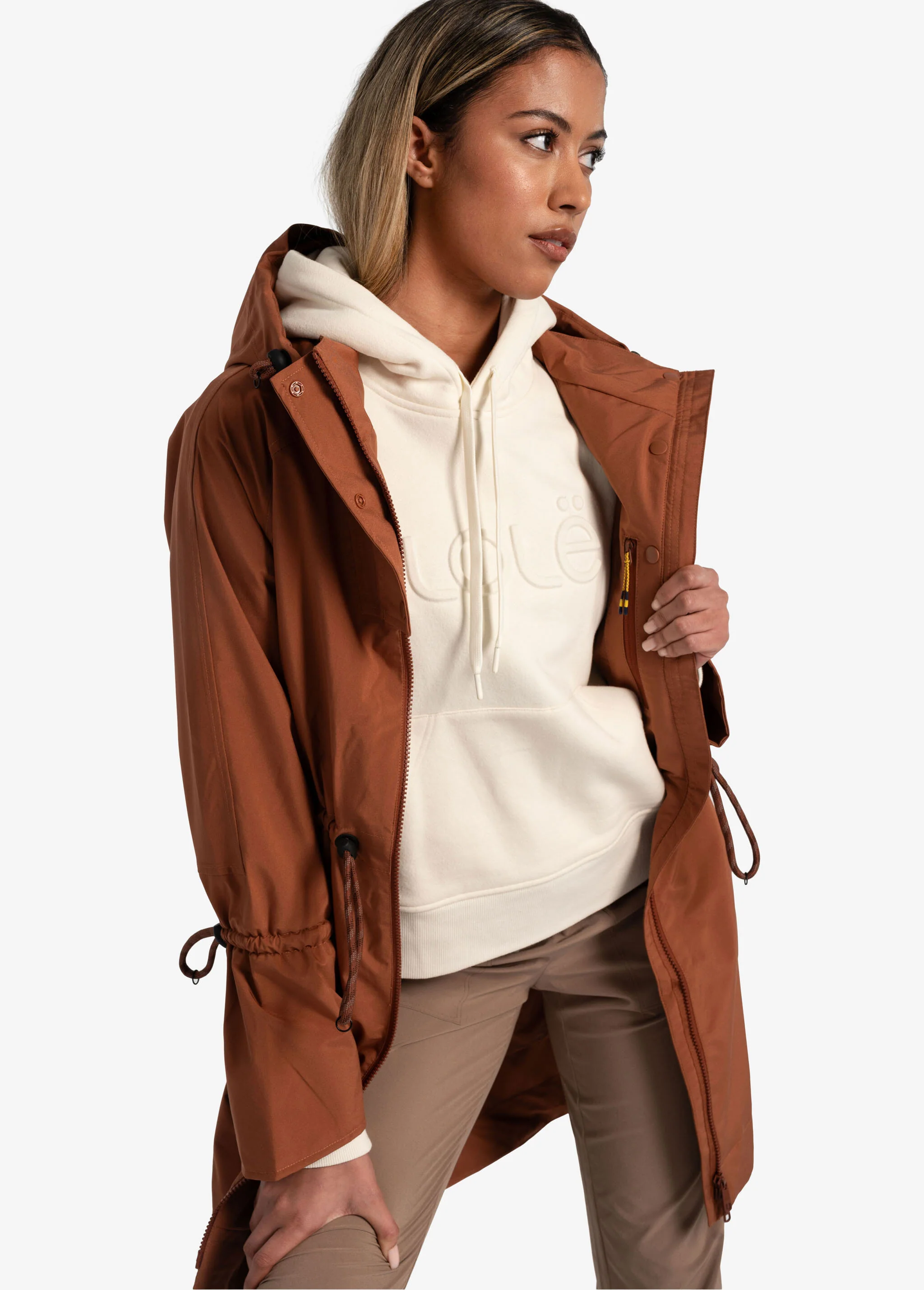 Piper Oversized Packable Rain Jacket - Image 43