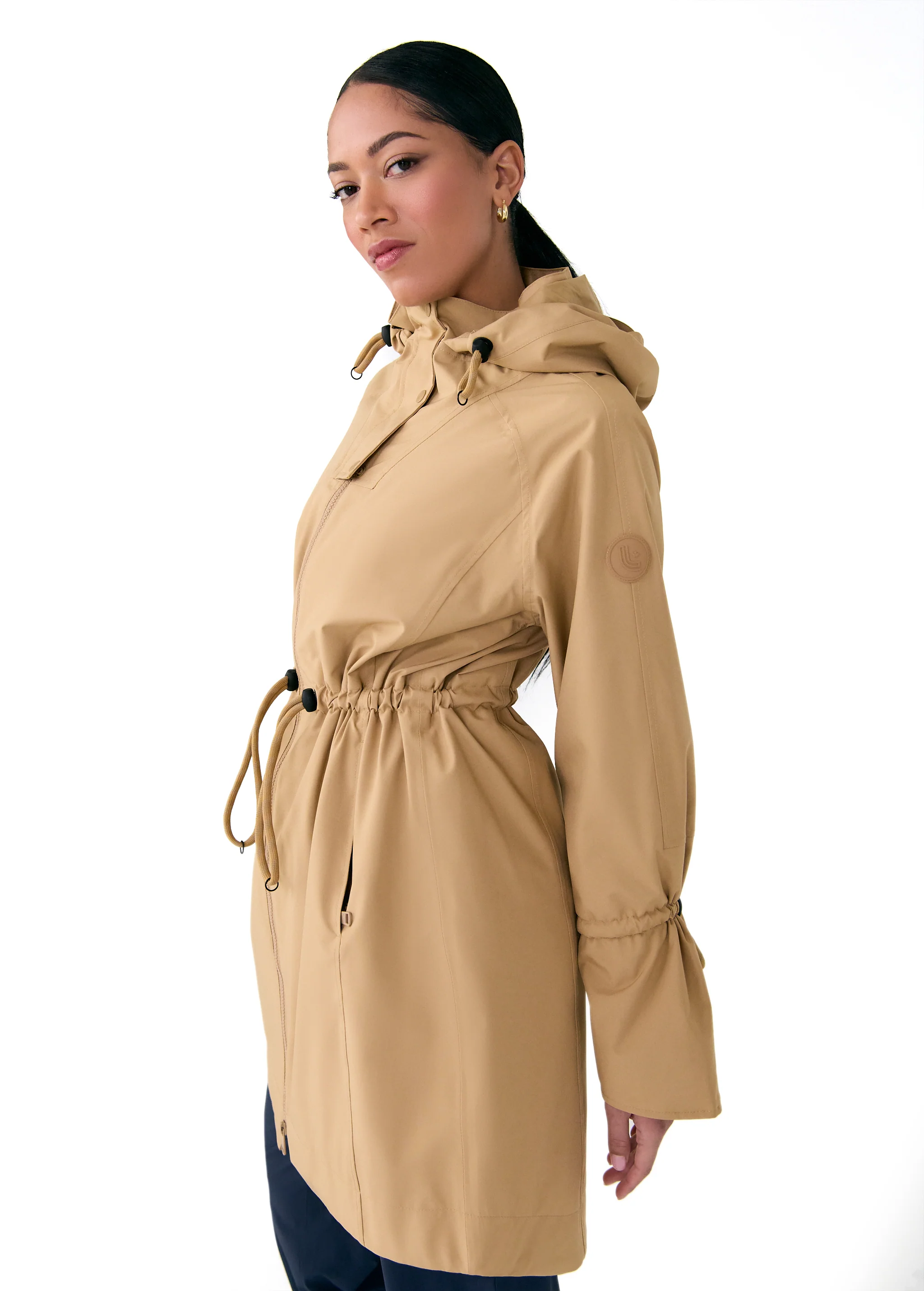 Piper Oversized Packable Rain Jacket - Image 48