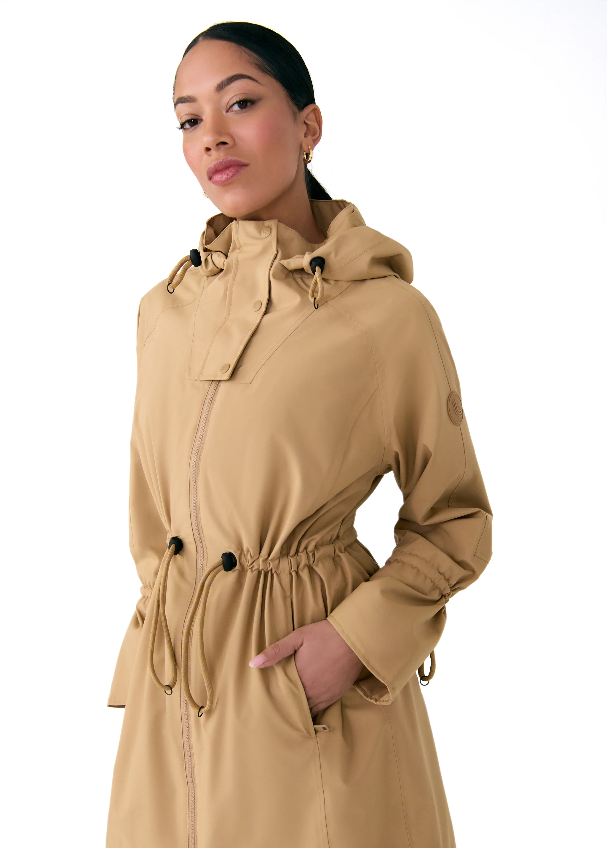 Piper Oversized Packable Rain Jacket - Image 50