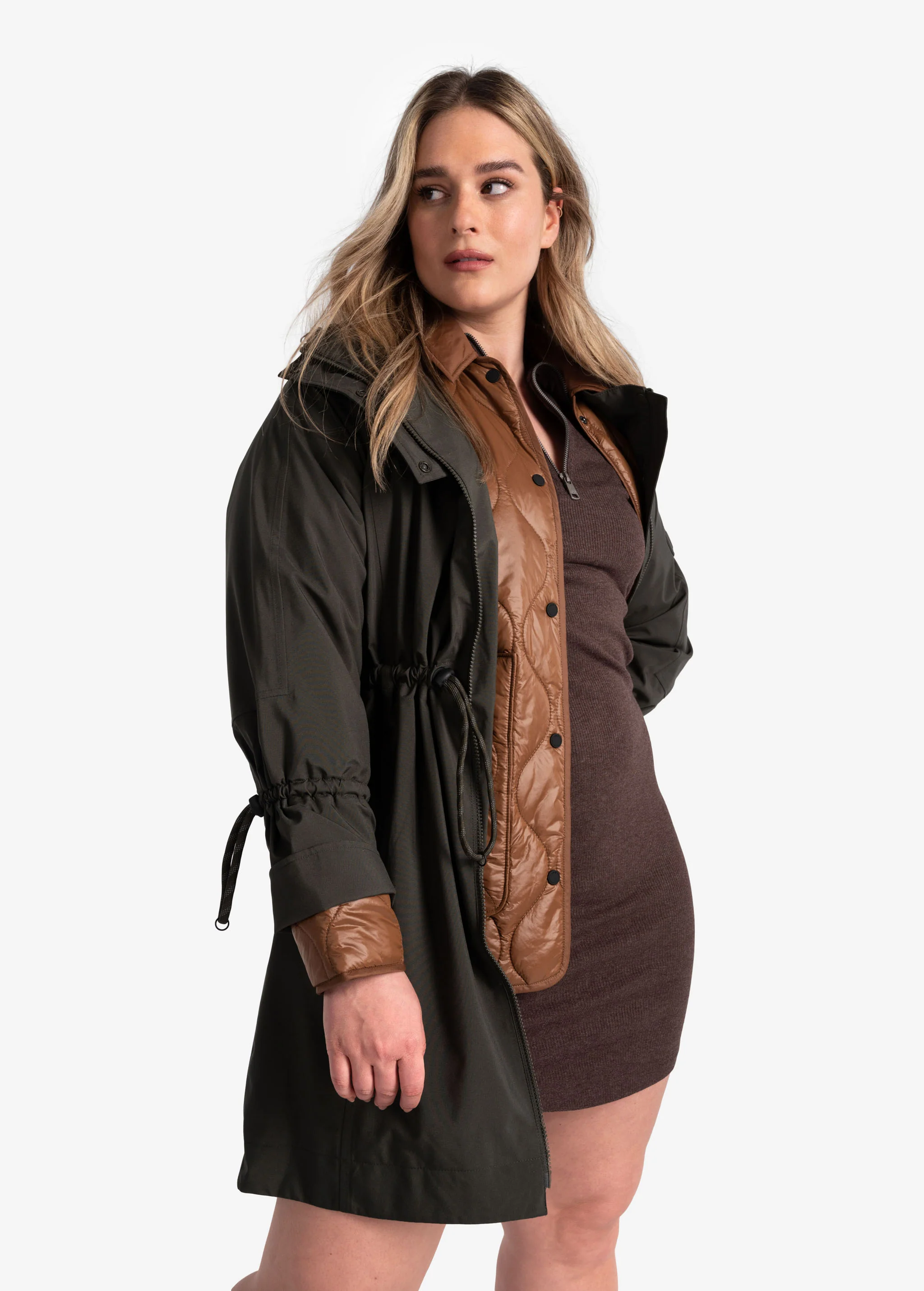 Piper Oversized Packable Rain Jacket - Image 8