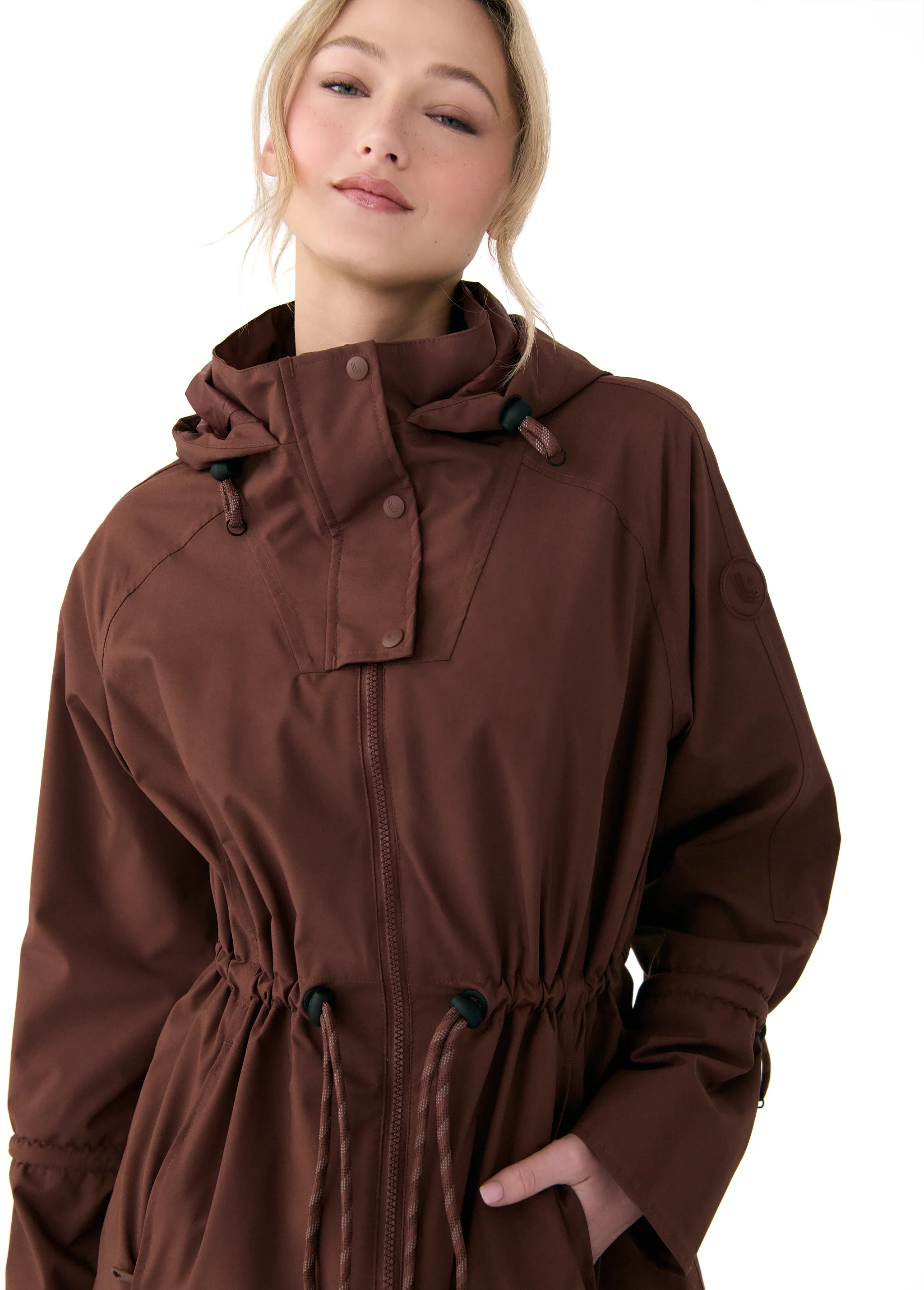 Piper Oversized Packable Rain Jacket - Image 53
