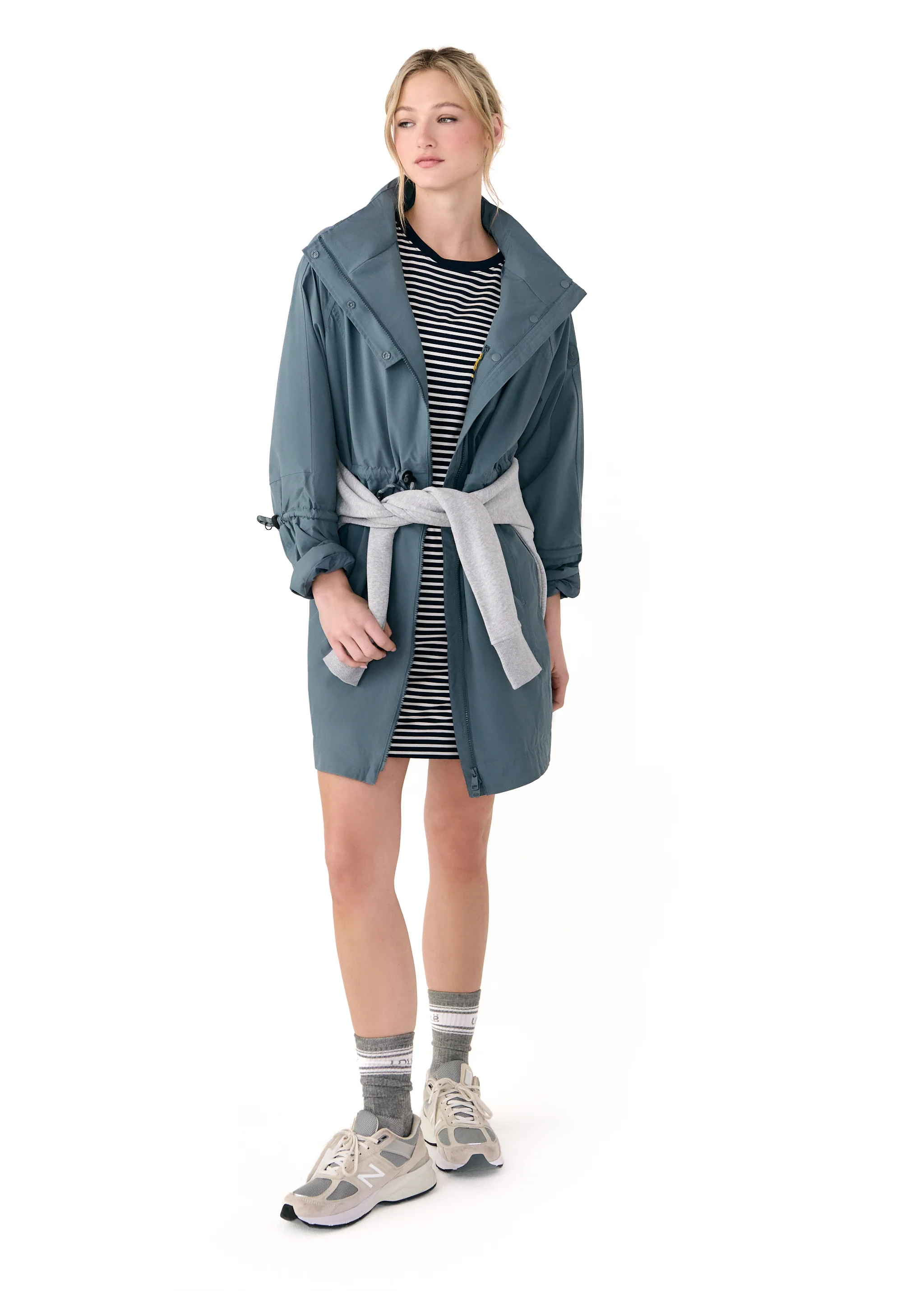 Piper Oversized Packable Rain Jacket - Image 60