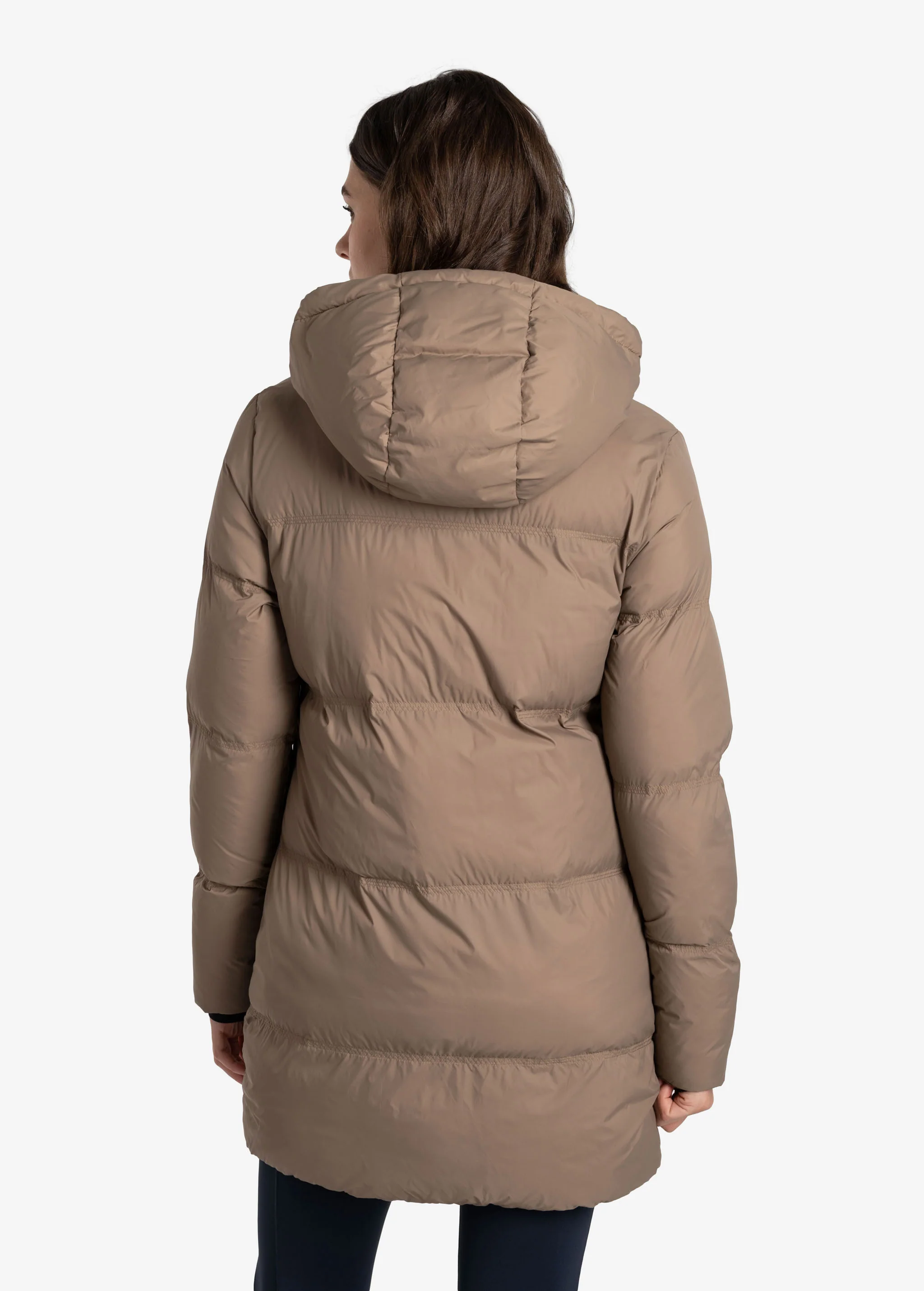 Oversized Classic Vegan Down Jacket - Image 11