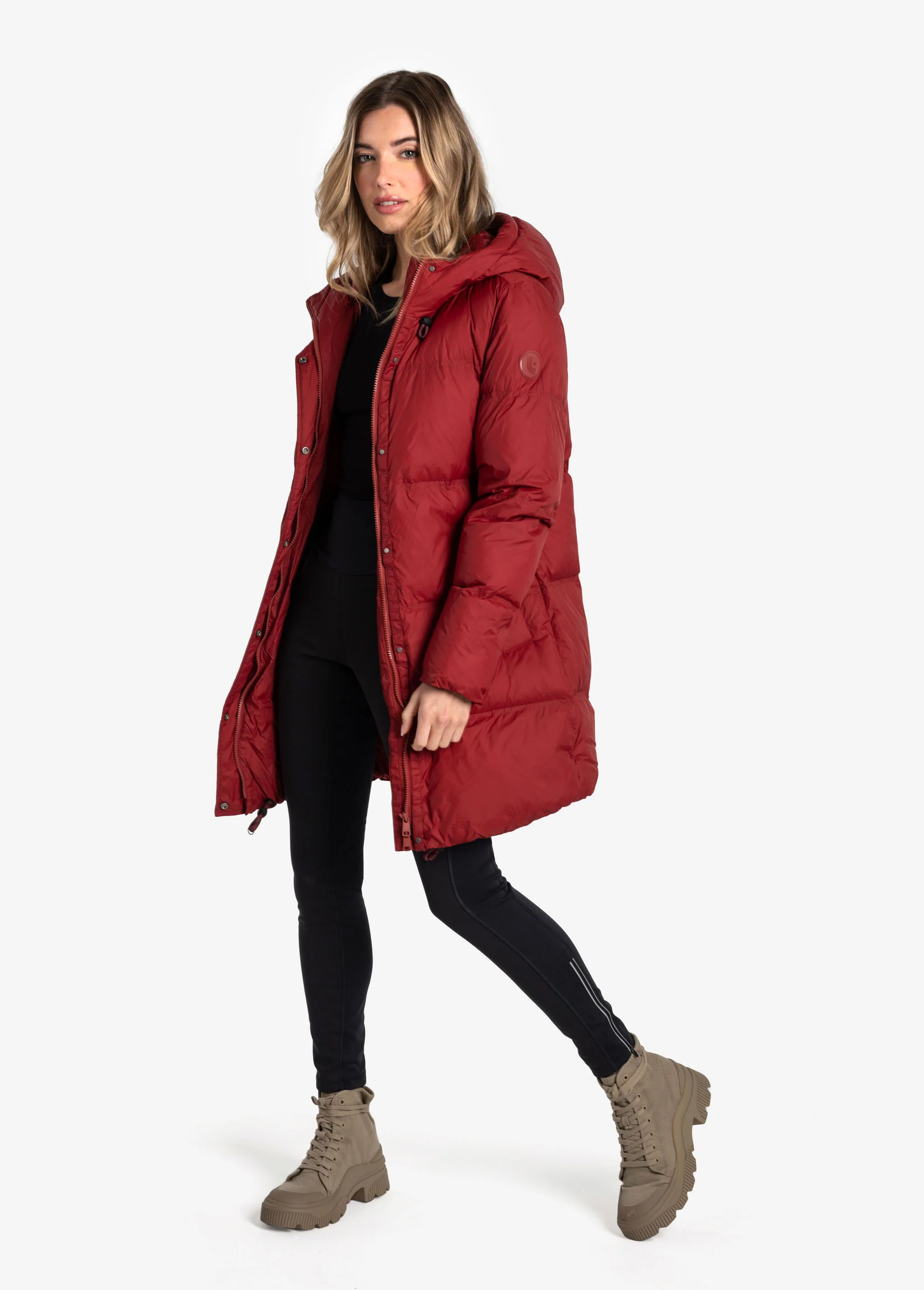 Oversized Classic Vegan Down Jacket - Image 17