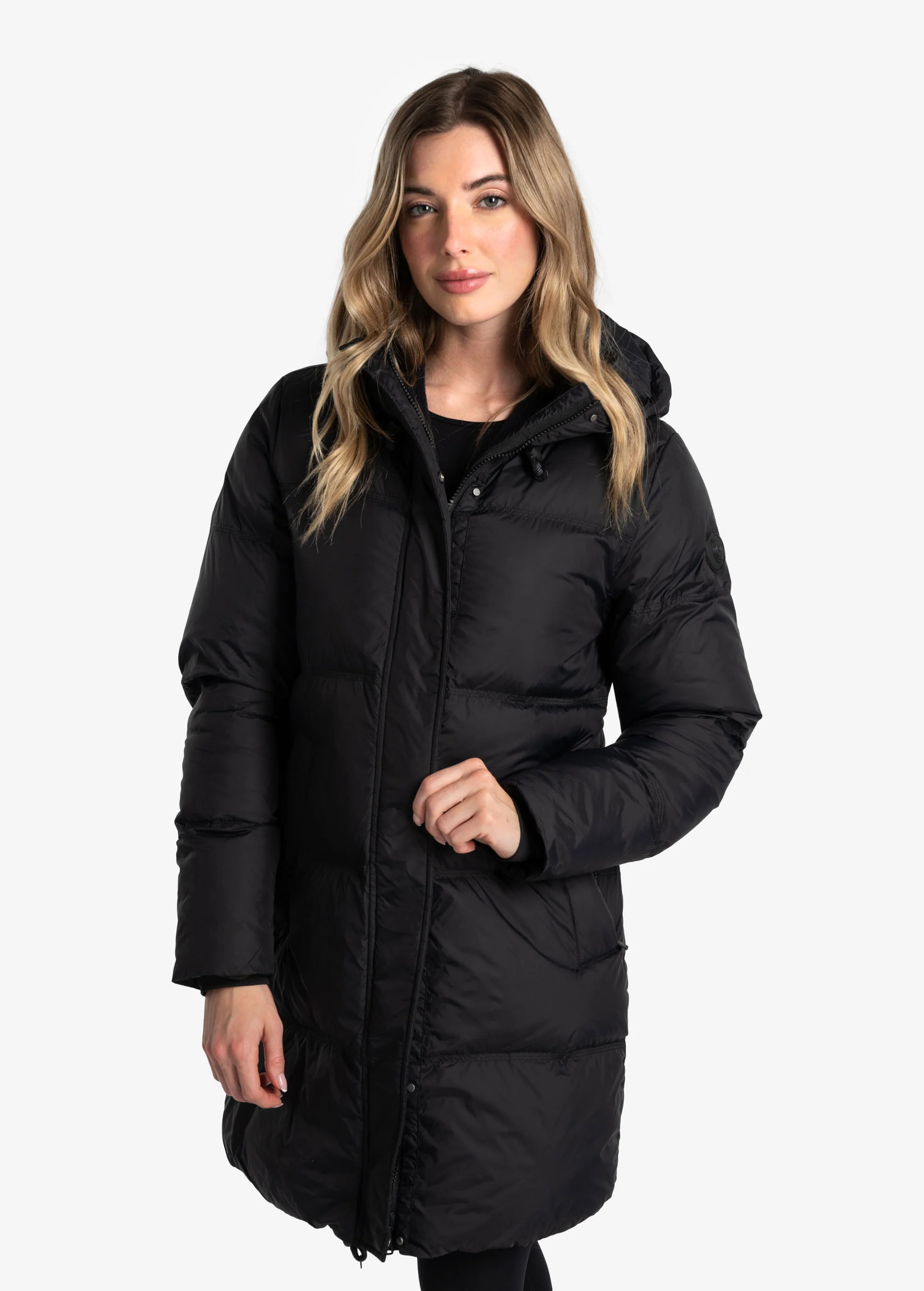 Oversized Classic Vegan Down Jacket - Image 2