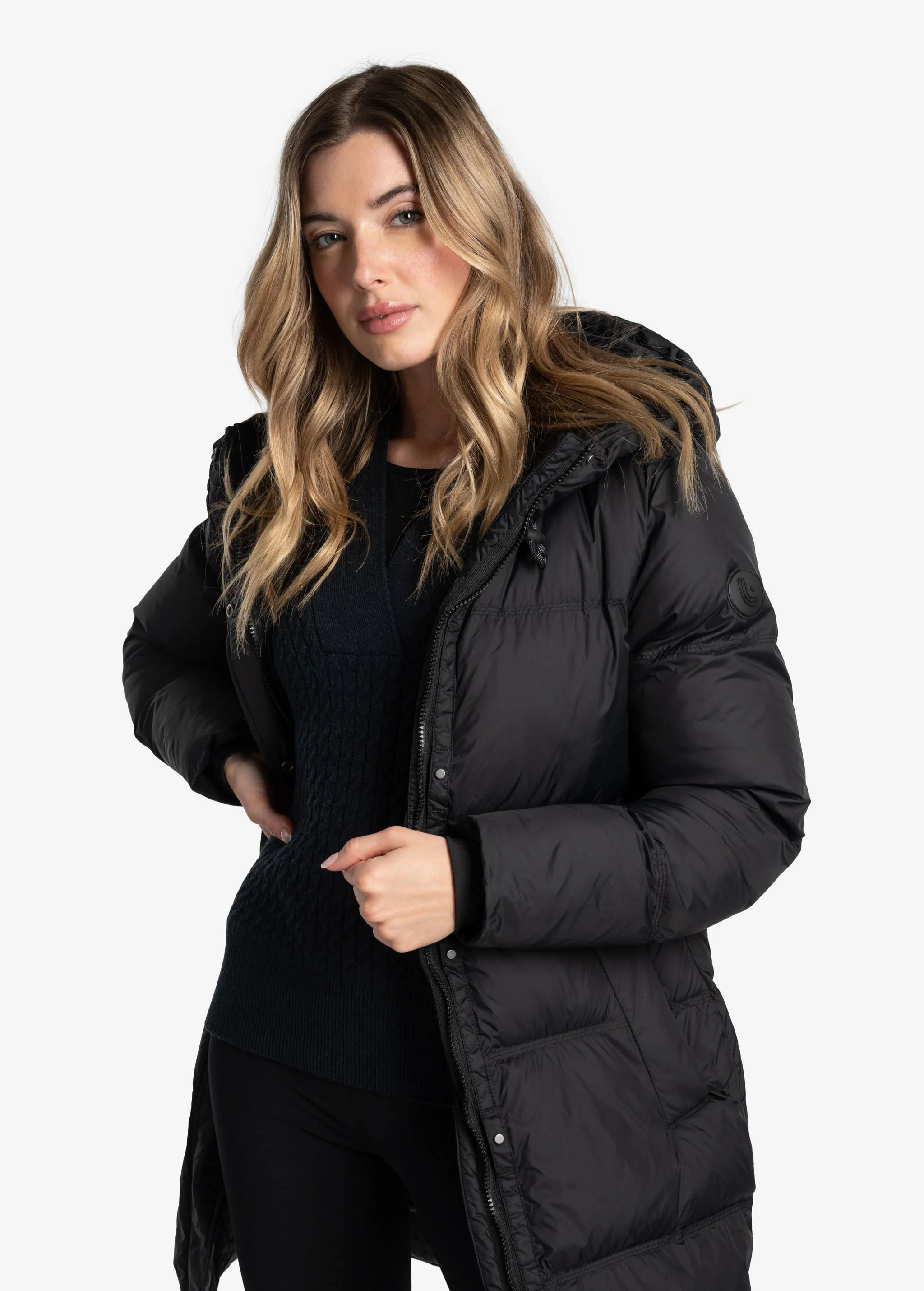 Oversized Classic Vegan Down Jacket - Image 24