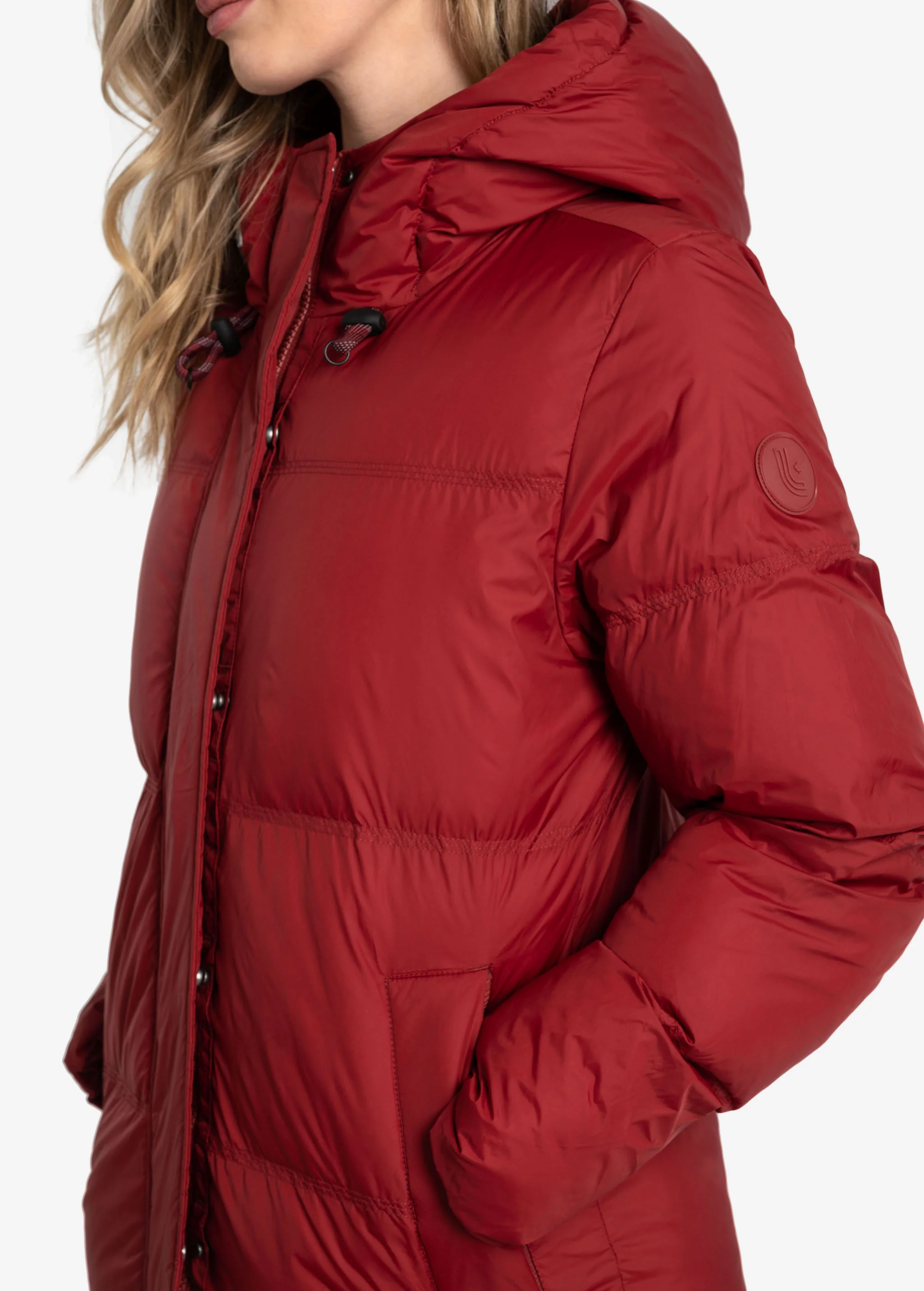 Oversized Classic Vegan Down Jacket - Image 25