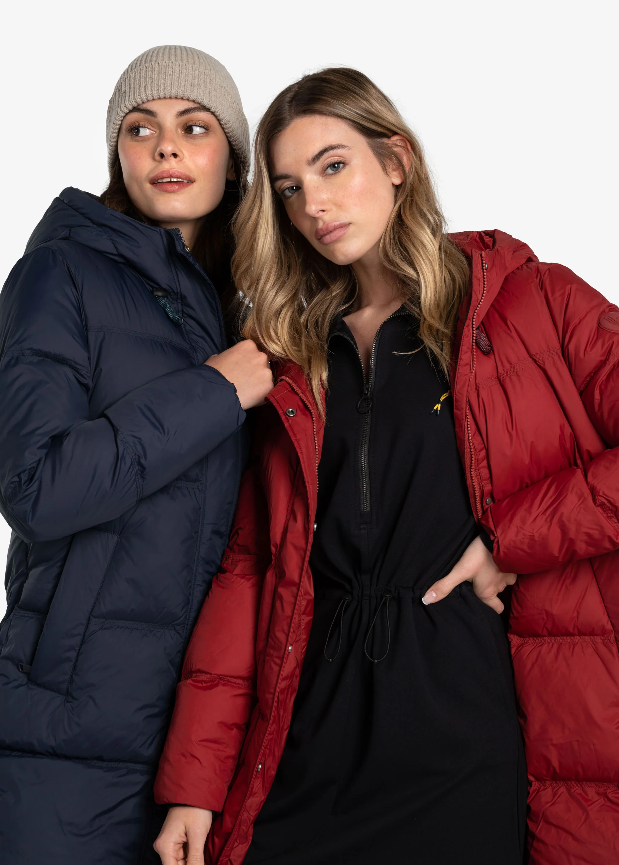 Oversized Classic Vegan Down Jacket - Image 27
