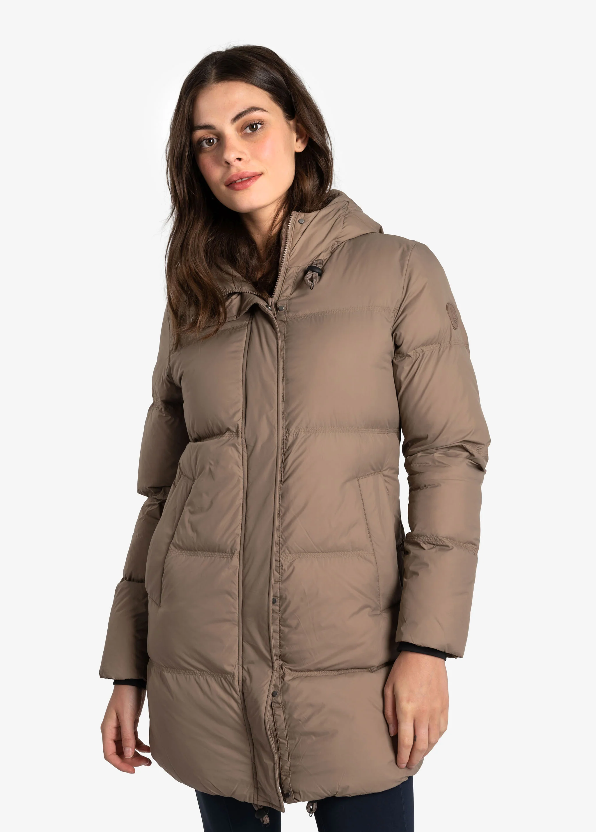 Oversized Classic Vegan Down Jacket - Image 3