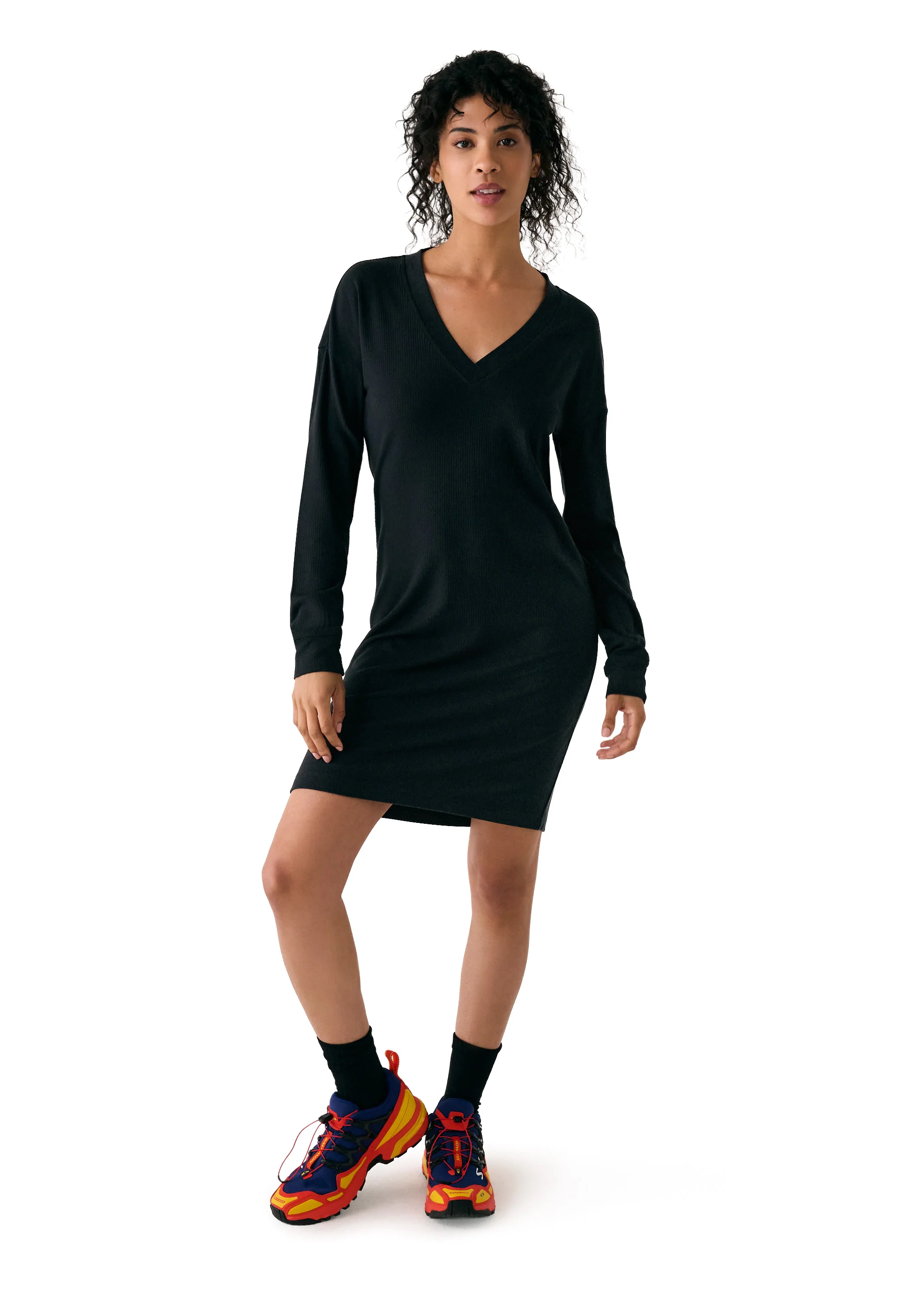Traverse V-Neck Dress - Image 17