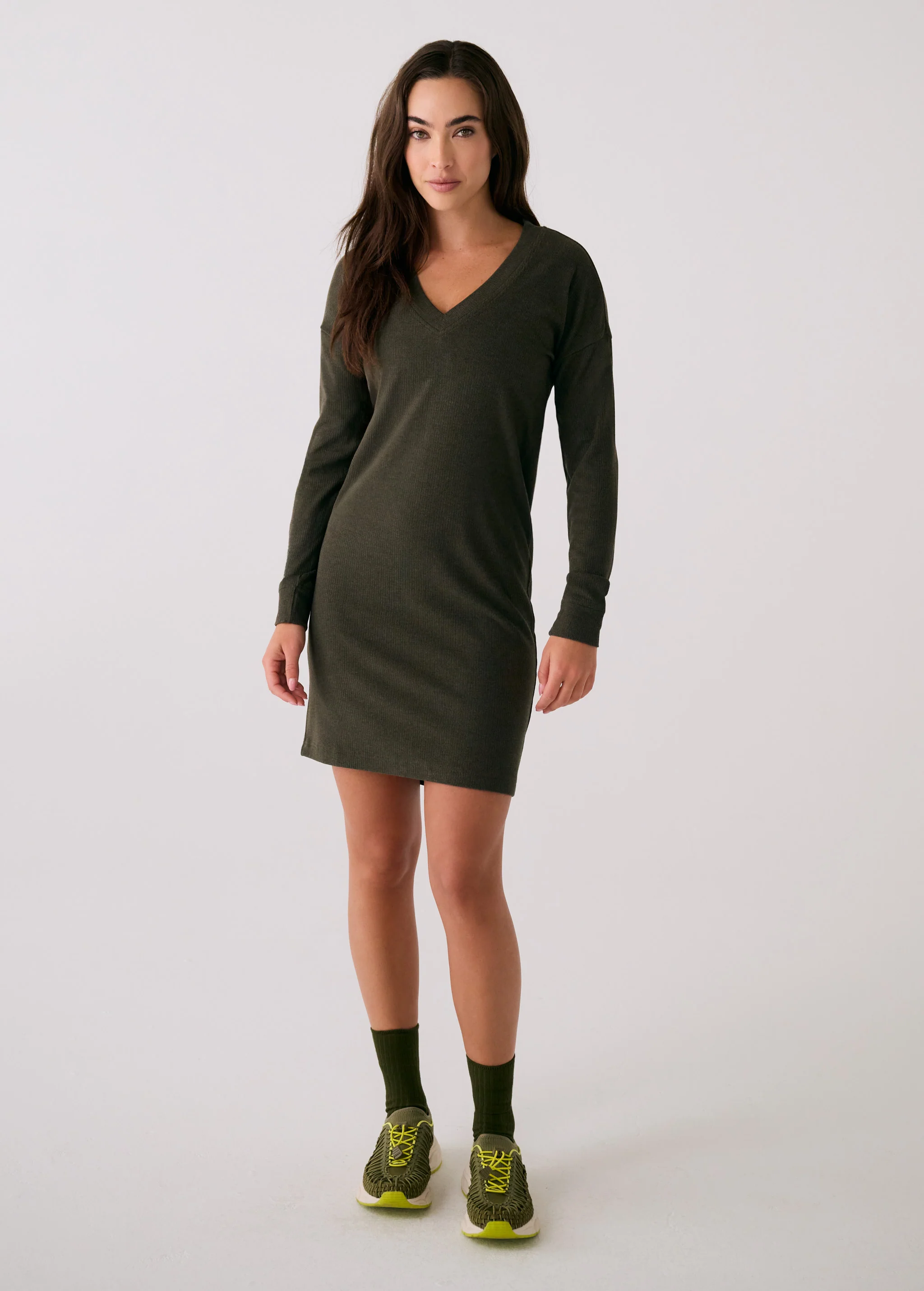 Traverse V-Neck Dress - Image 5