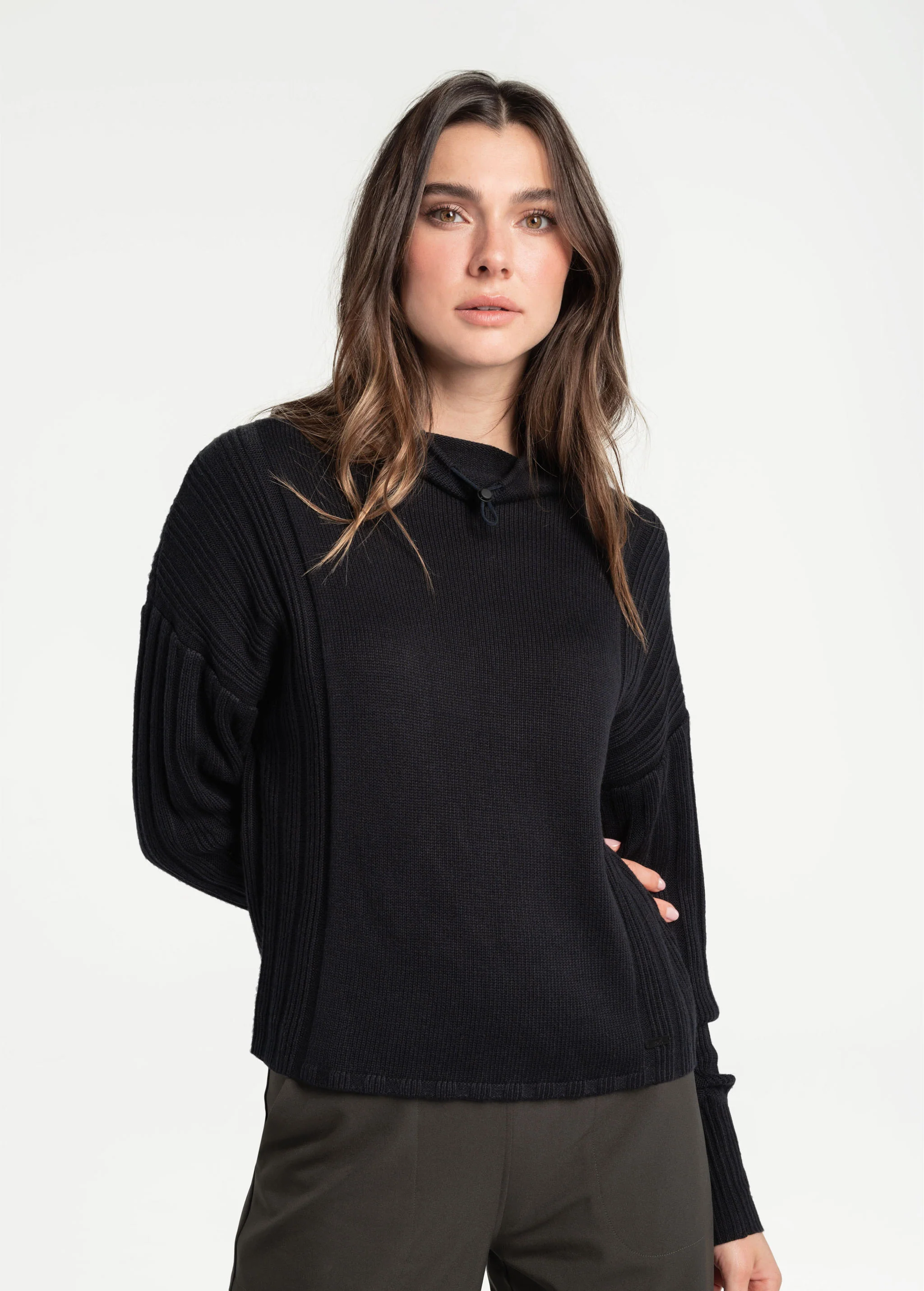 Vanier Funnel-Neck Pullover Sweater - Image 11