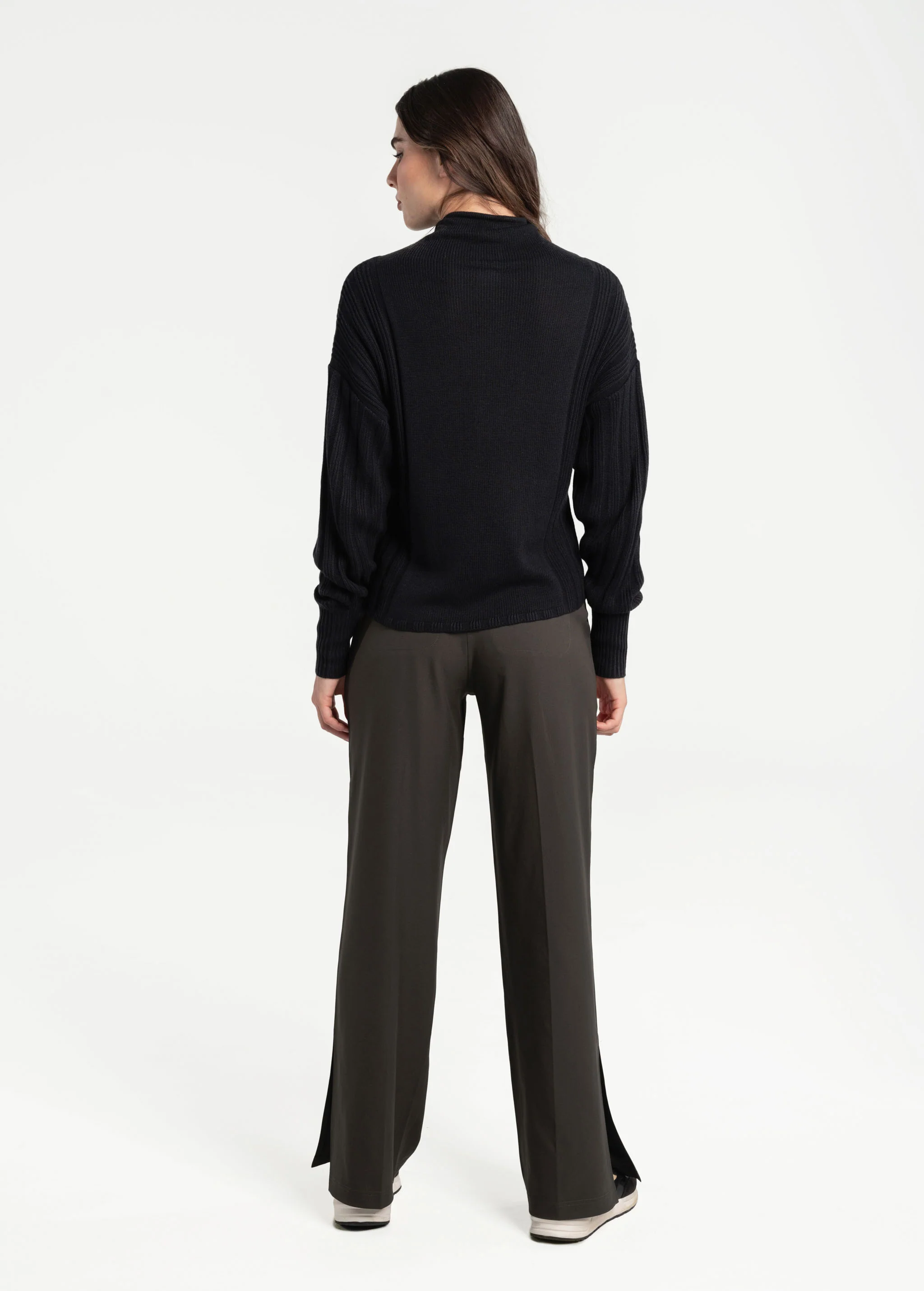 Vanier Funnel-Neck Pullover Sweater - Image 12