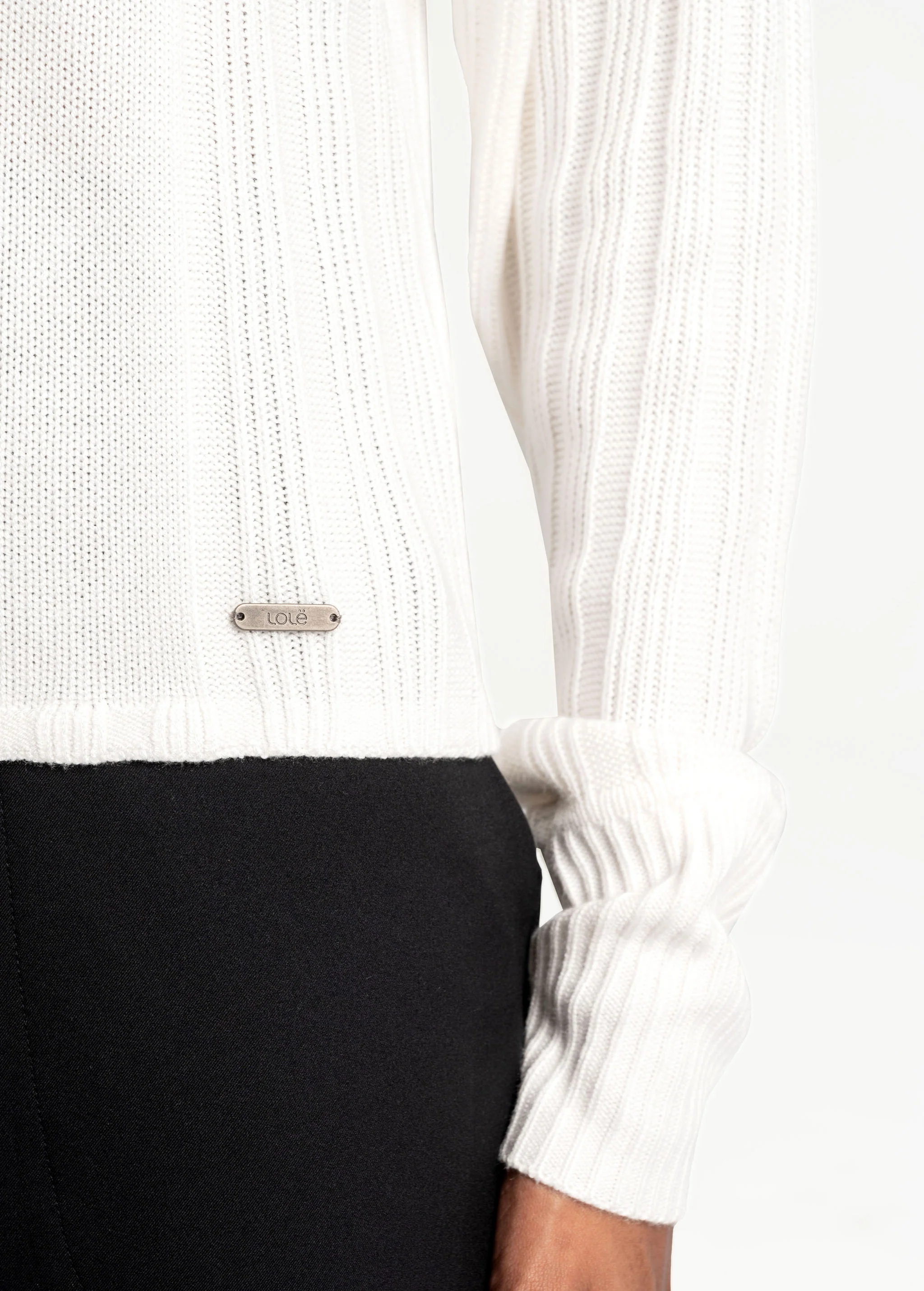 Vanier Funnel-Neck Pullover Sweater - Image 6