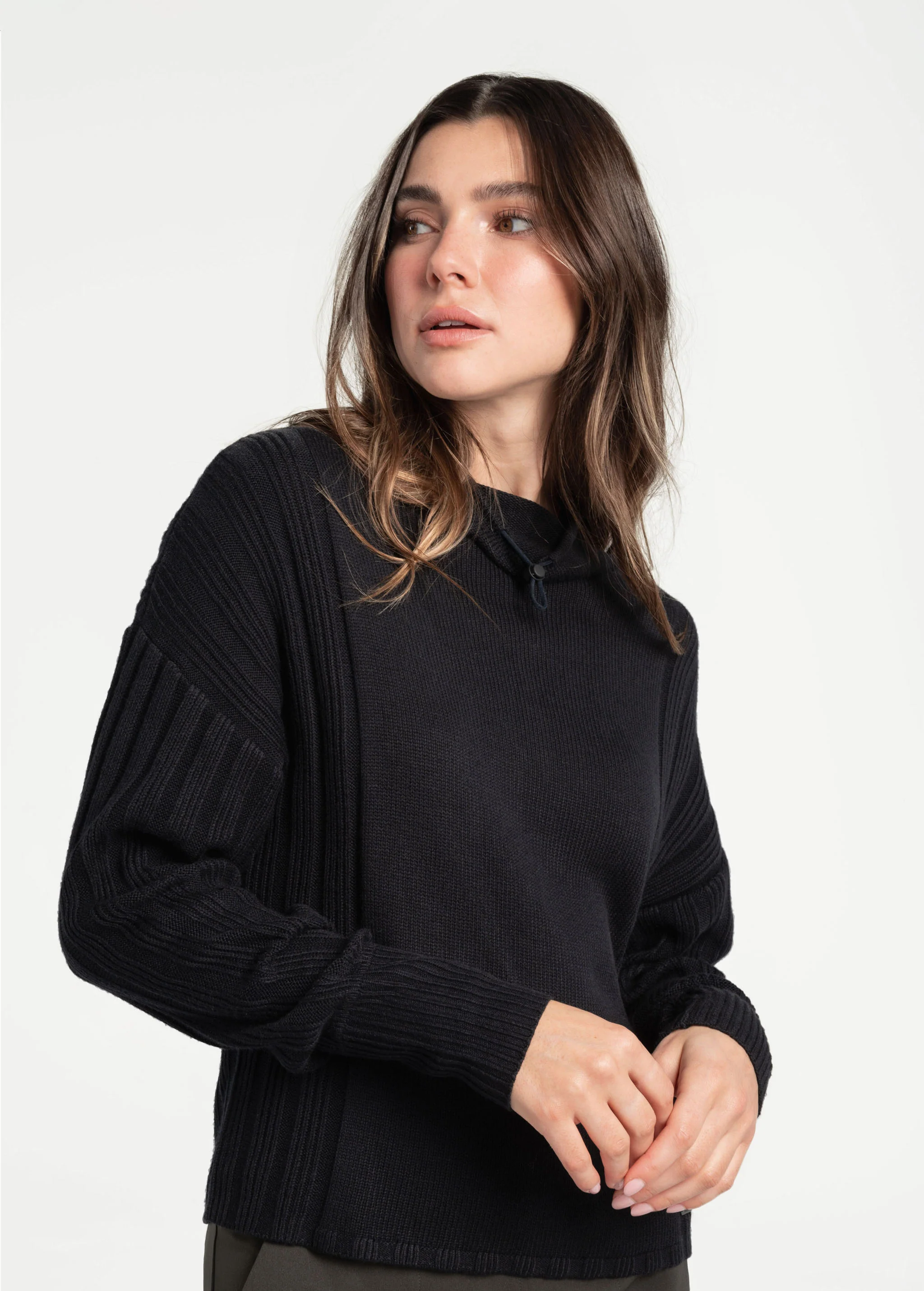 Vanier Funnel-Neck Pullover Sweater - Image 9