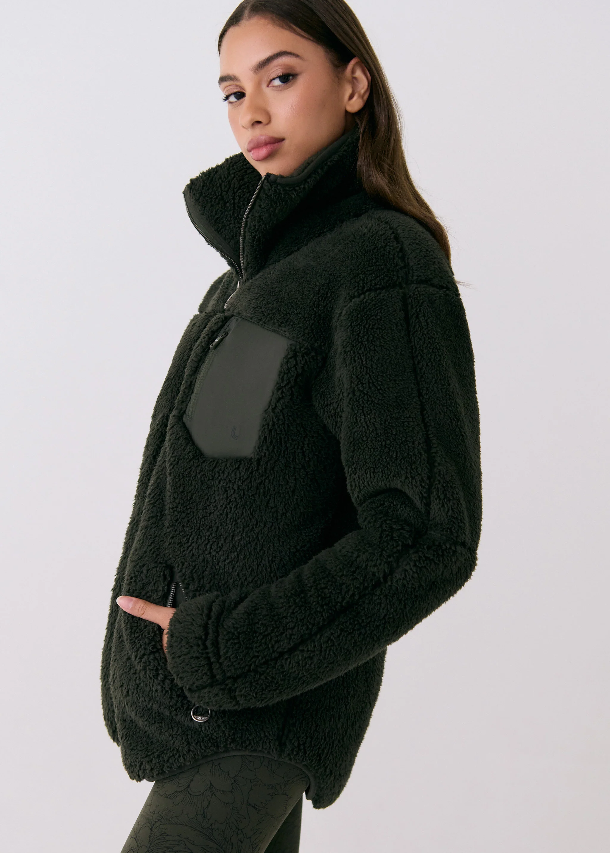 Yana Teddy Zip Jacket - Image 3