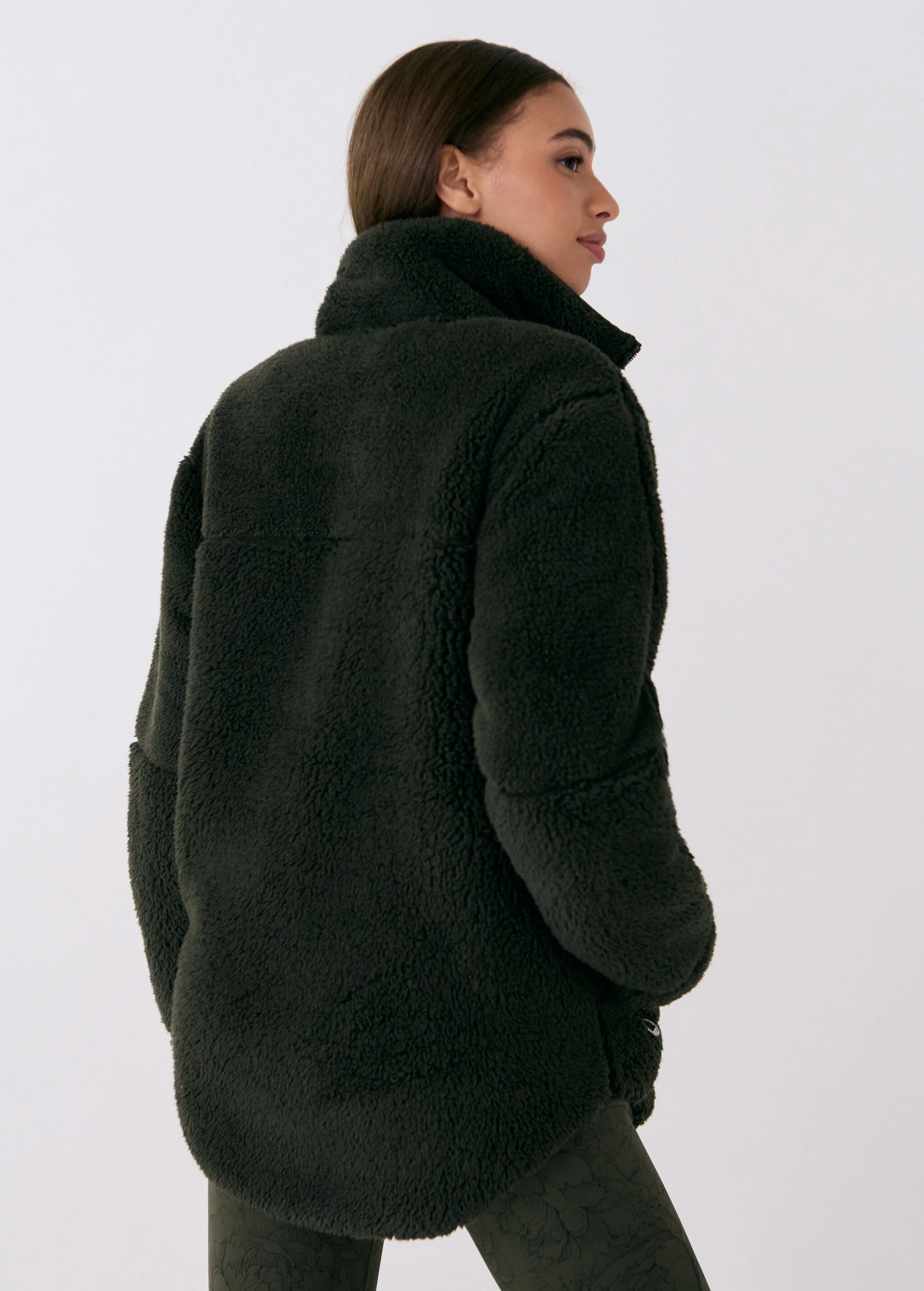 Yana Teddy Zip Jacket - Image 4